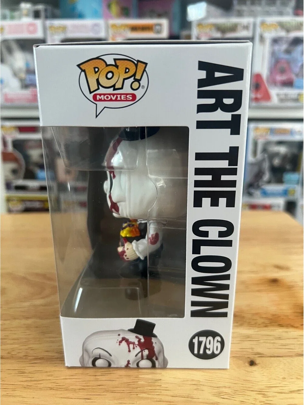 Bloody Art the Clown Candy Filled Head Terrifier 2 Funko Pop #1796 Horror Movies